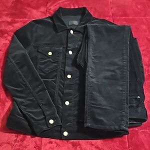 Monfrère Velvet Jean Set
